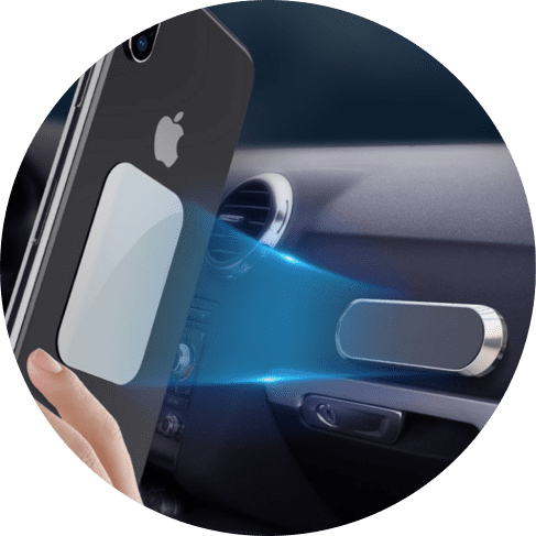 2 Magnetic Car Phone Holder