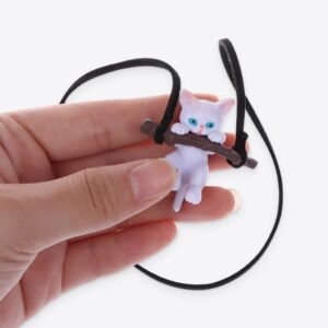 Clinging Cat Pendant Charm