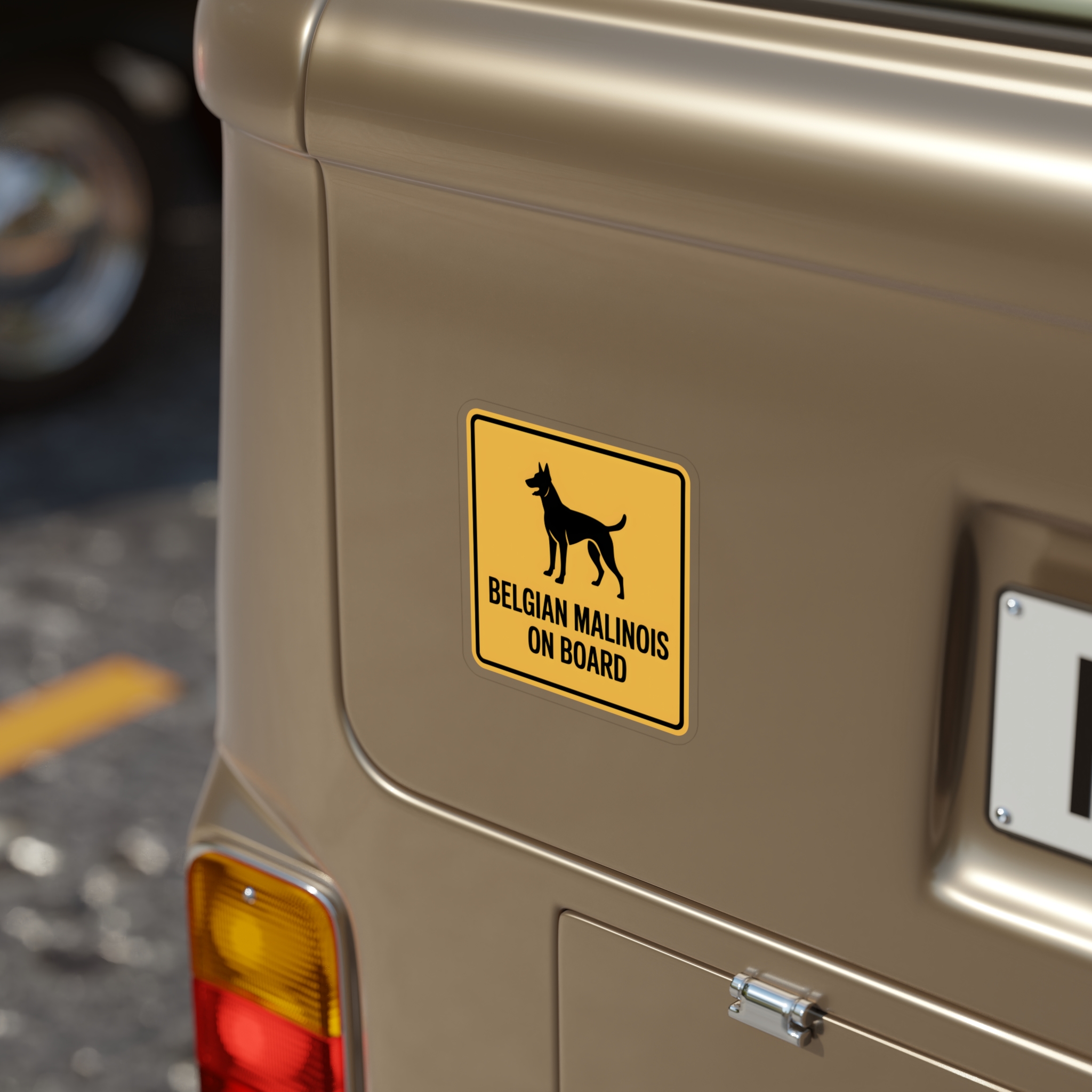 Belgian Malinois On Board Sticker, K9 Dog Car Decal, Protection Dog Sign, Police Dog Sticker, Waterproof Outdoor Vinyl - Image 11