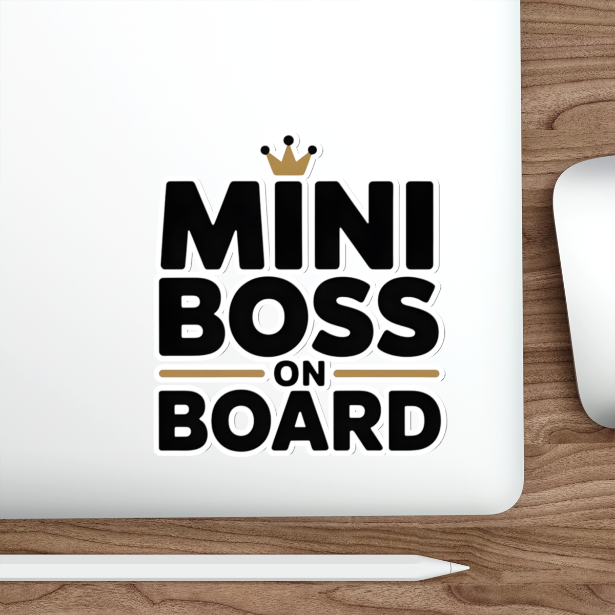 Mini Boss On Board Car Decal Cute Baby Car Sticker Modern Toddler Window Sign Waterproof Vinyl UV Protected - Image 13