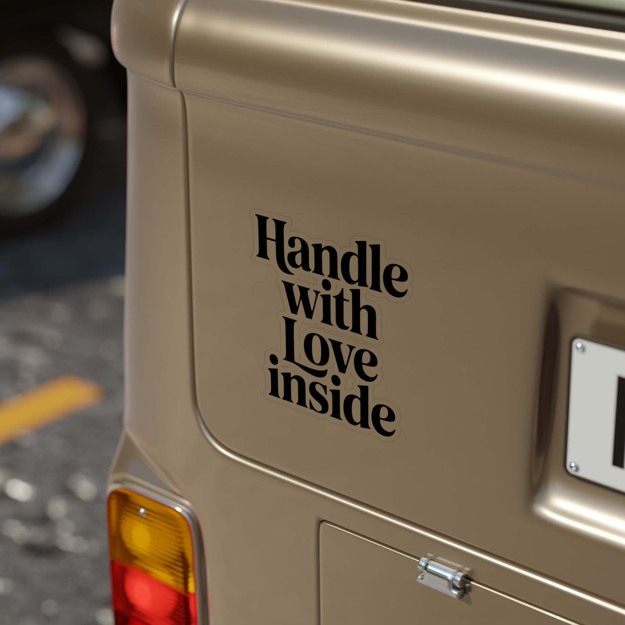 Handle With Love Inside Decal, Baby Safety Car Sticker, Cute Minimal Car Decal, Pregnancy Car Sticker, Family Gift Idea - Image 14