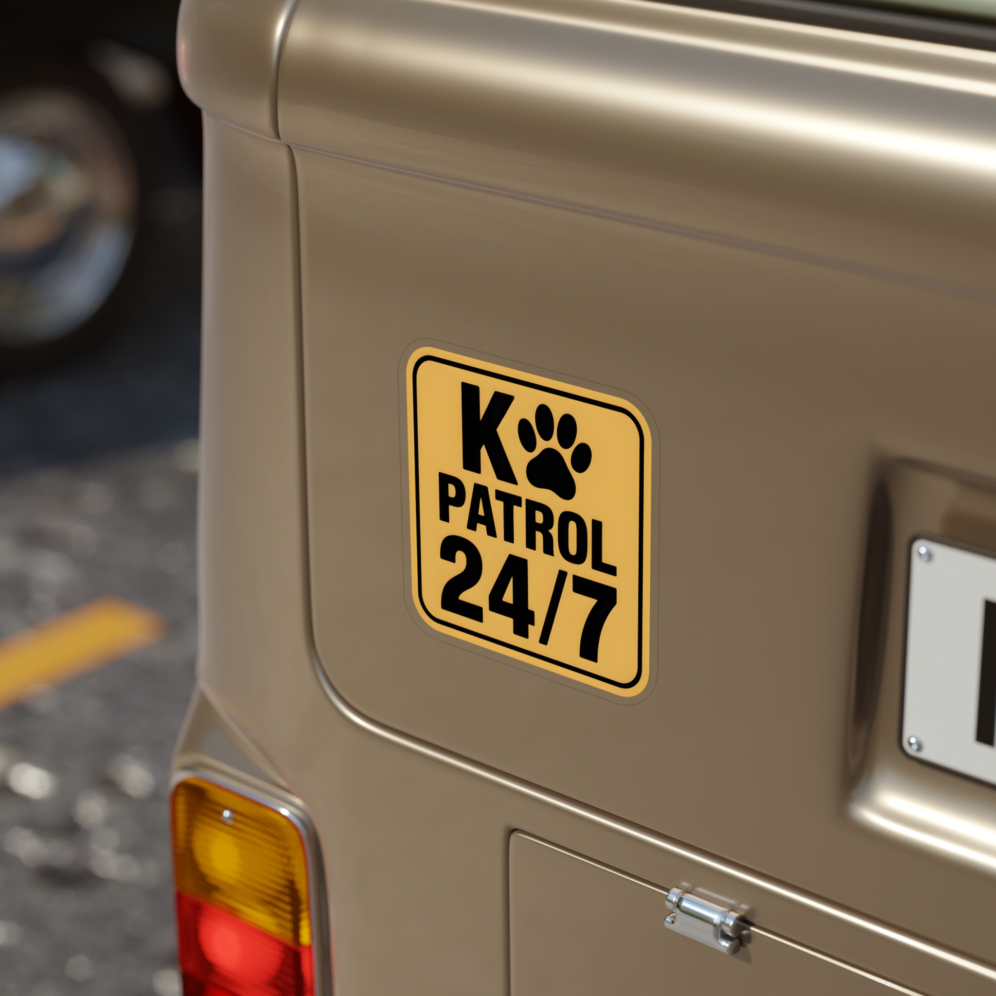 K9 Patrol 24/7 Sticker, Guard Dog Warning Decal, German Shepherd Security Sign, K9 Unit Car Window Sticker - Image 14
