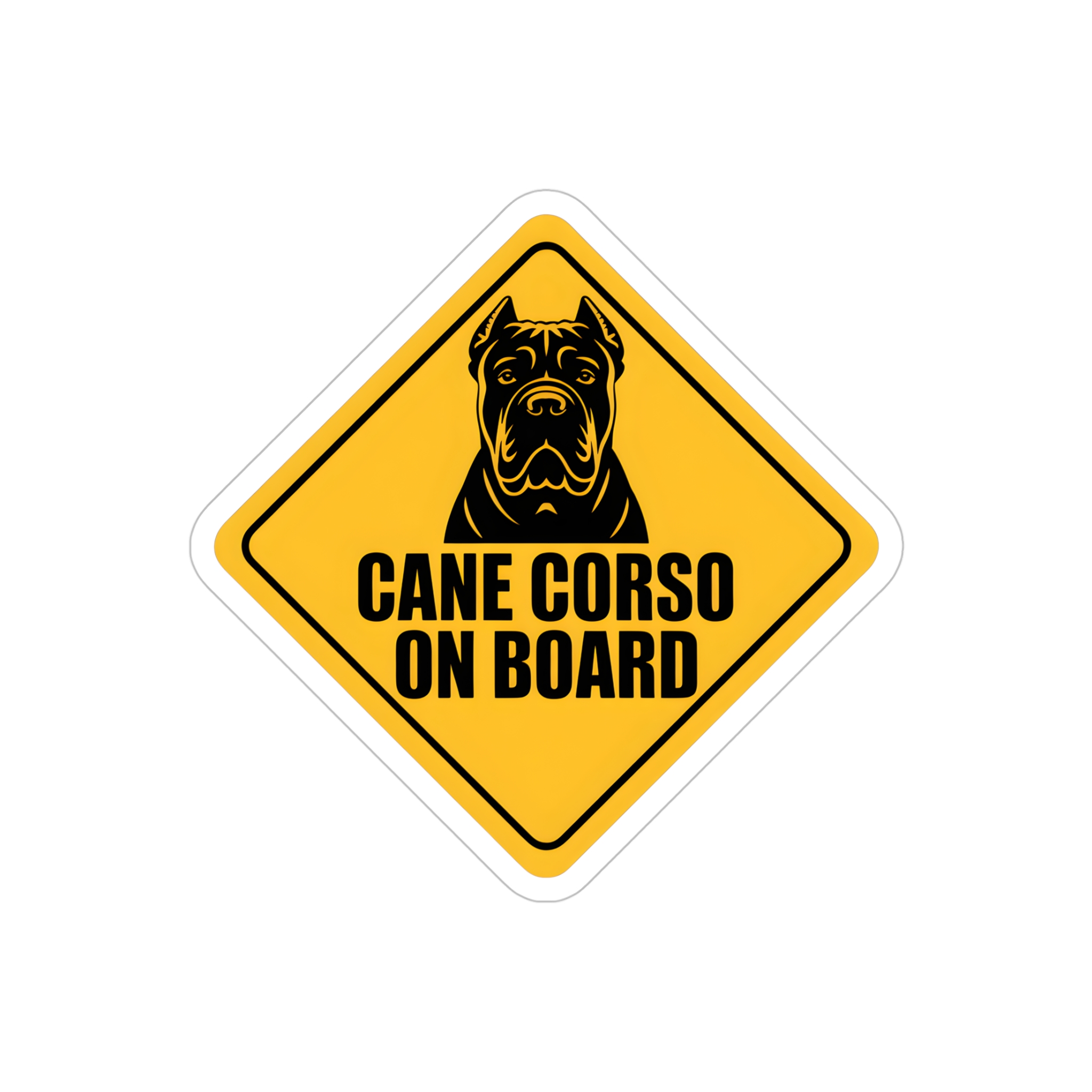 Cane Corso On Board Sticker, Guard Dog Car Decal, Corso Dog Sign, Pet Warning Sticker, Waterproof Outdoor Vinyl - Image 10