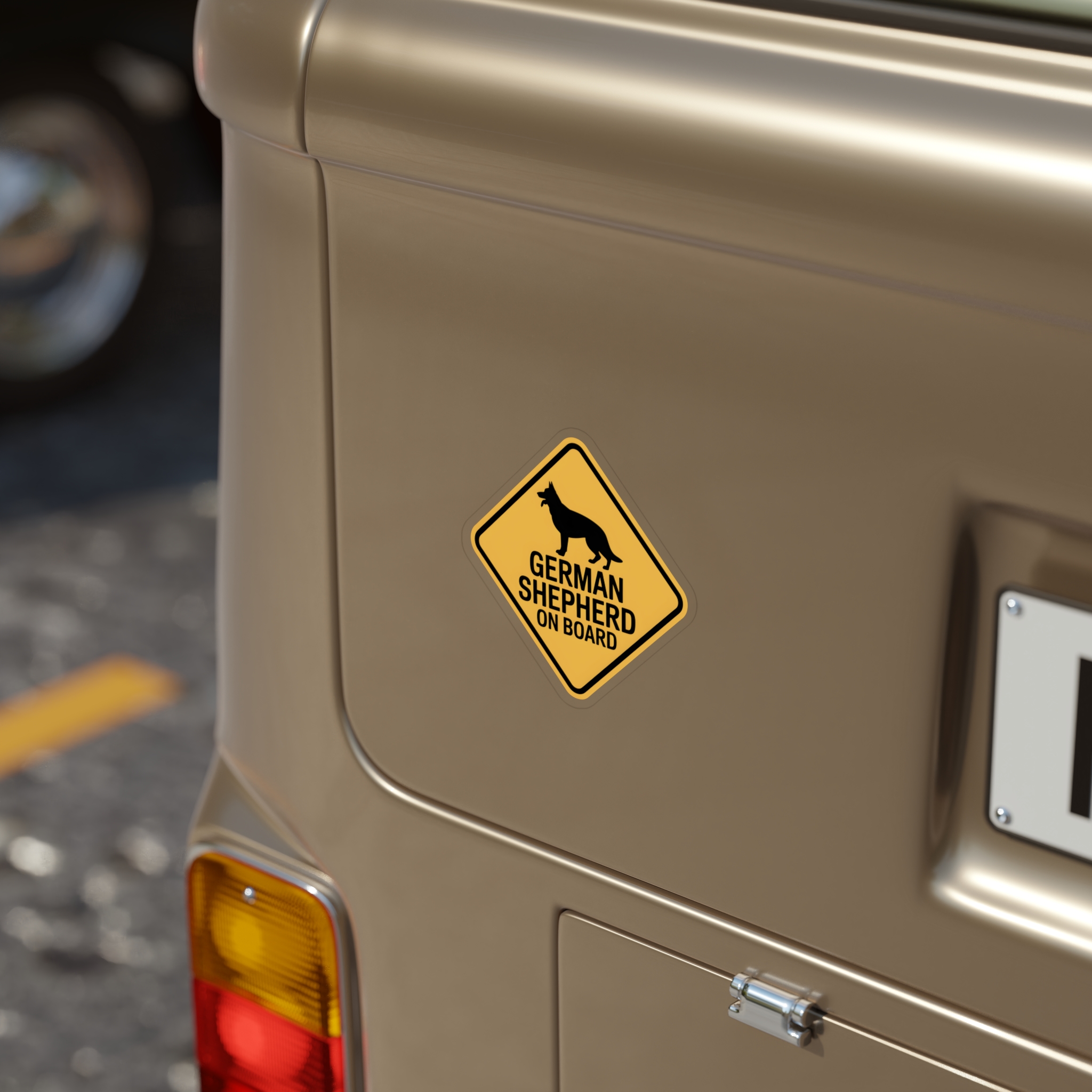 German Shepherd On Board Sticker - Image 11