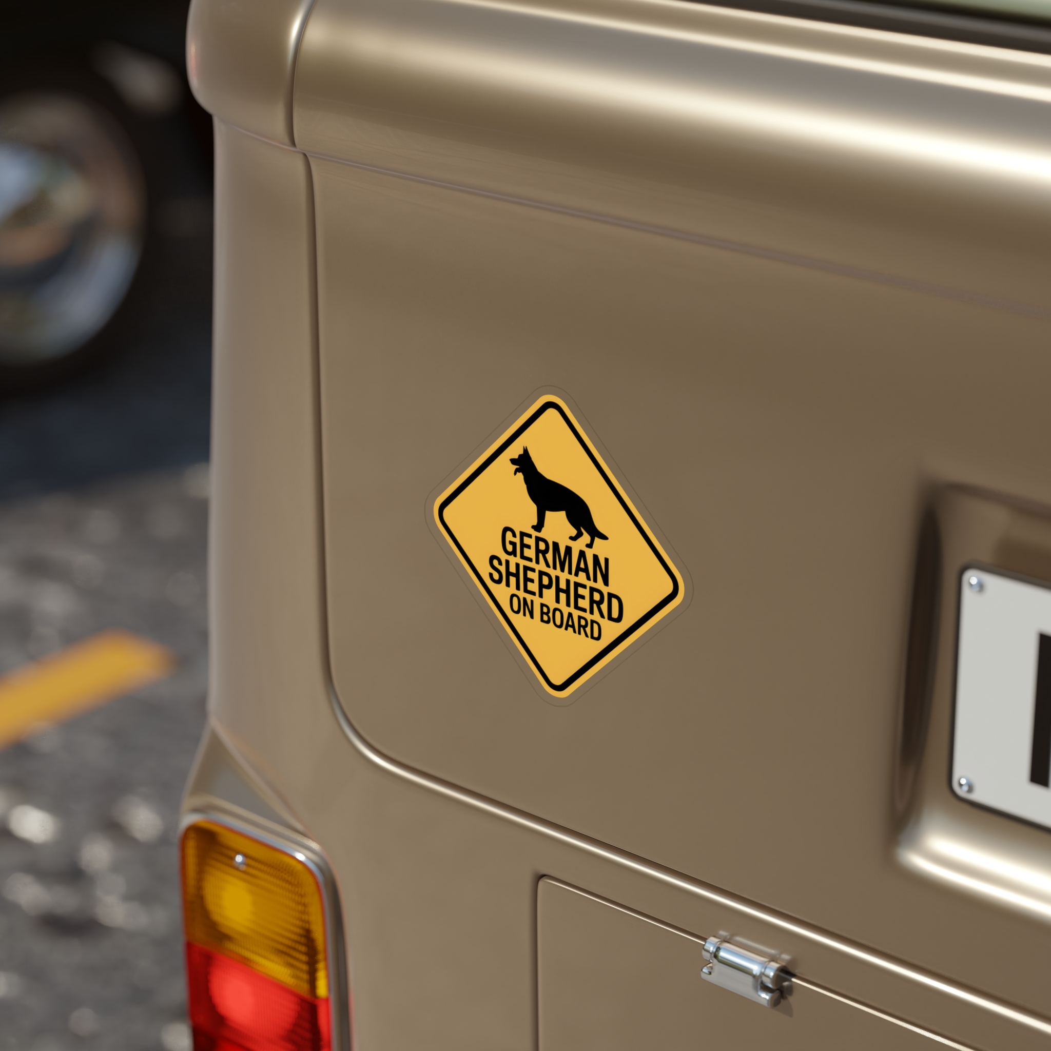 German Shepherd On Board Sticker - Image 14