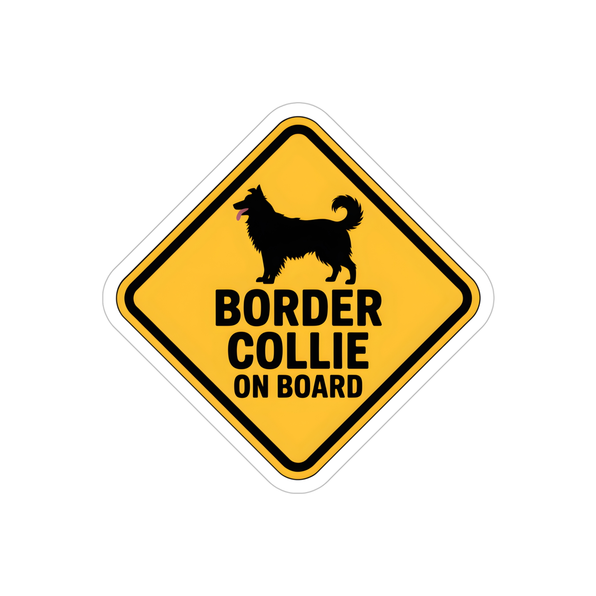 Border Collie On Board Sticker, Dog Car Decal, Herding Dog Sign, Pet Safety Sticker, Waterproof Outdoor Vinyl, Dog Lover Gift - Image 13