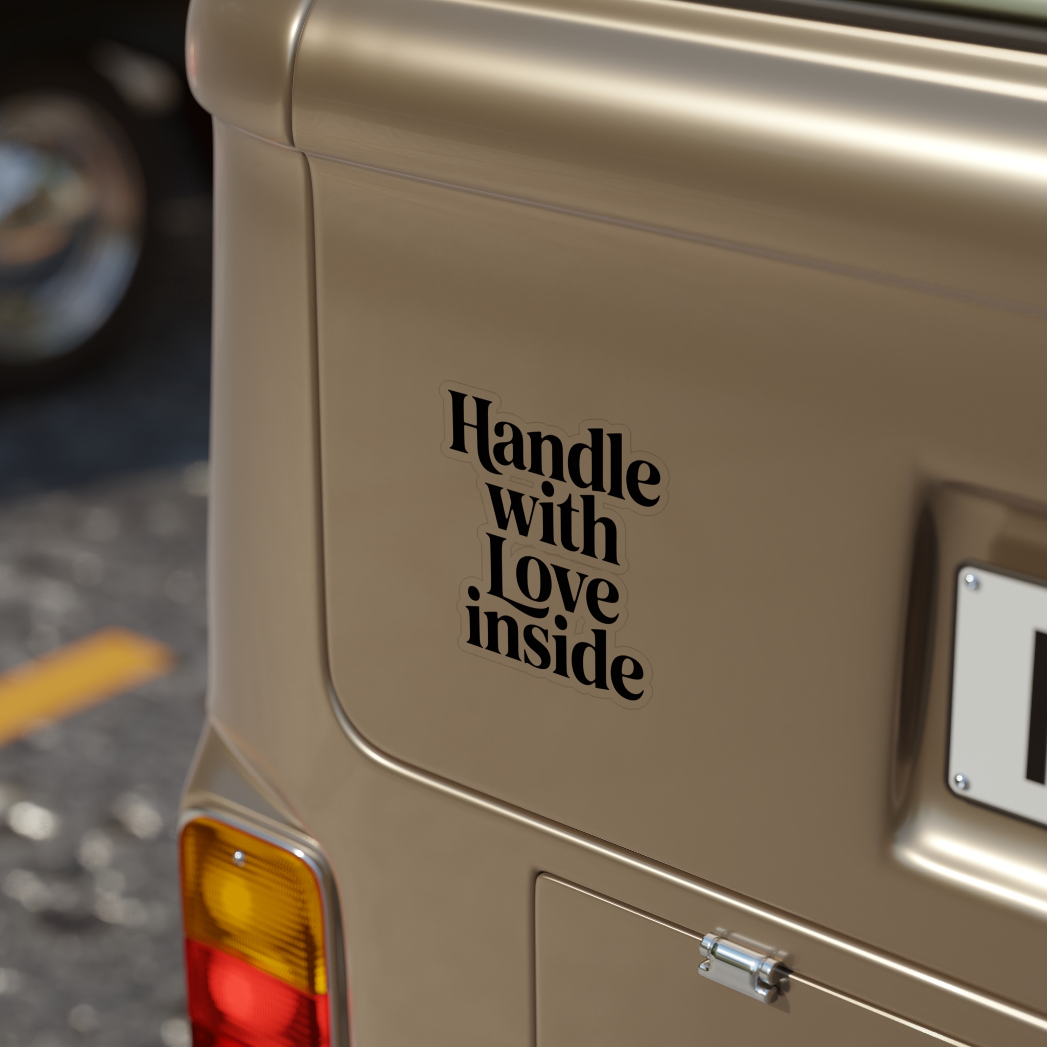 Handle With Love Inside Decal, Baby Safety Car Sticker, Cute Minimal Car Decal, Pregnancy Car Sticker, Family Gift Idea - Image 11