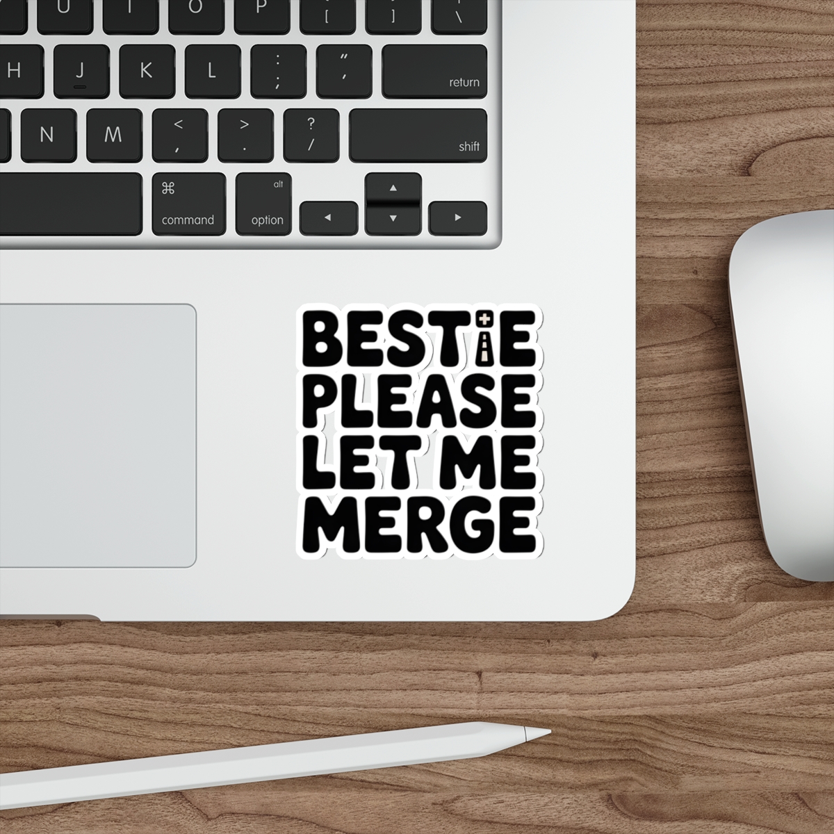 Bestie Please Let Me Merge Funny Car Sticker Cute Driver Meme Decal - Image 10