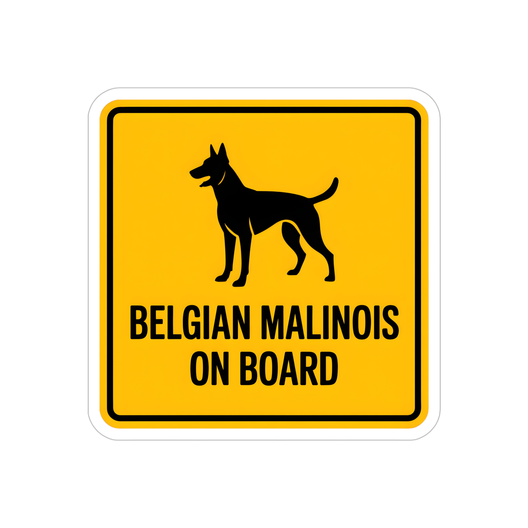 Belgian Malinois On Board Sticker, K9 Dog Car Decal, Protection Dog Sign, Police Dog Sticker, Waterproof Outdoor Vinyl - Image 13