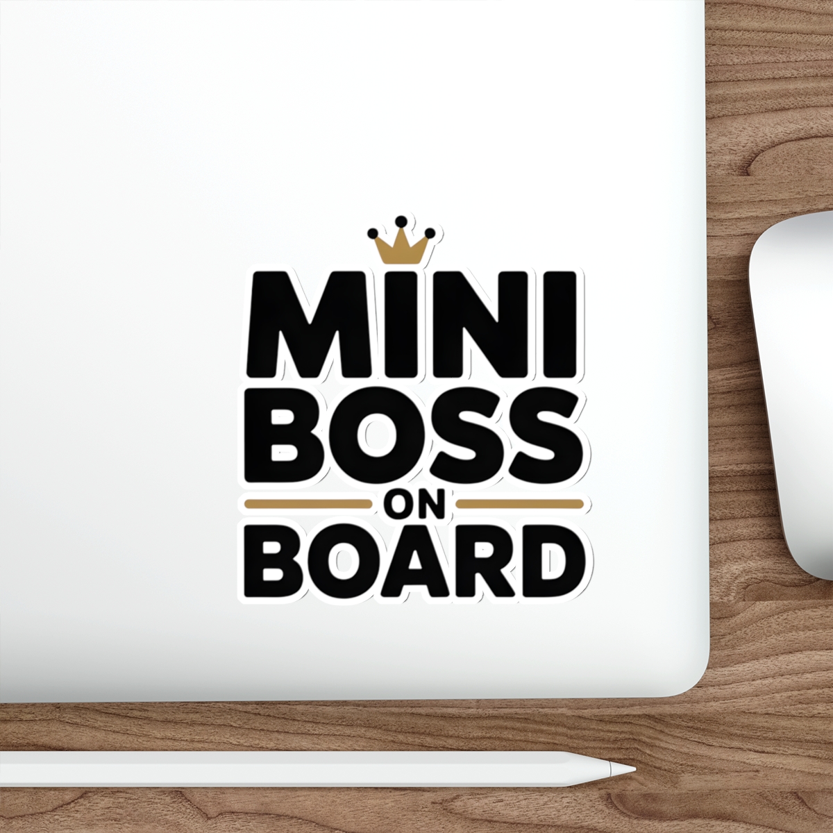 Mini Boss On Board Car Decal Cute Baby Car Sticker Modern Toddler Window Sign Waterproof Vinyl UV Protected - Image 10