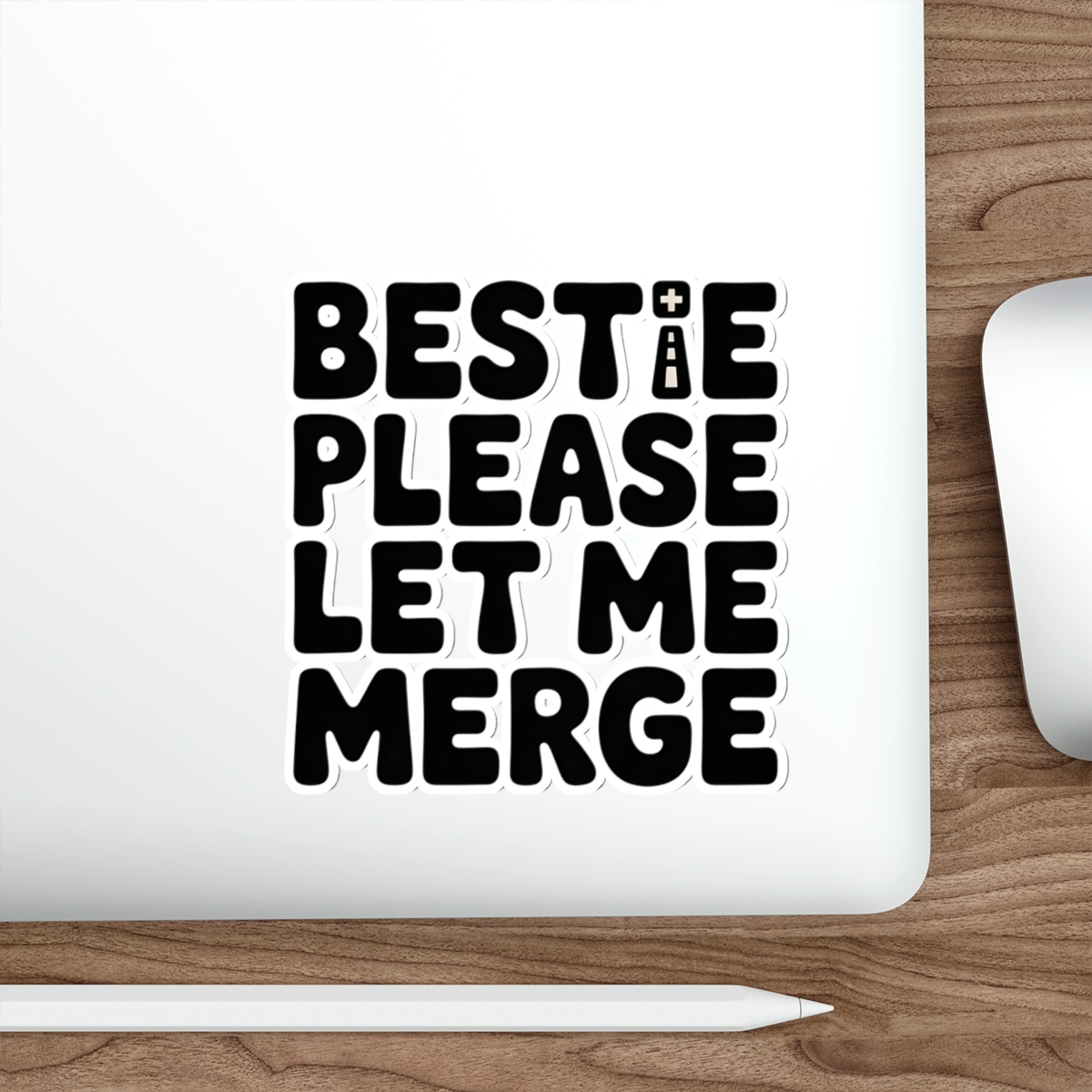 Bestie Please Let Me Merge Funny Car Sticker Cute Driver Meme Decal - Image 17