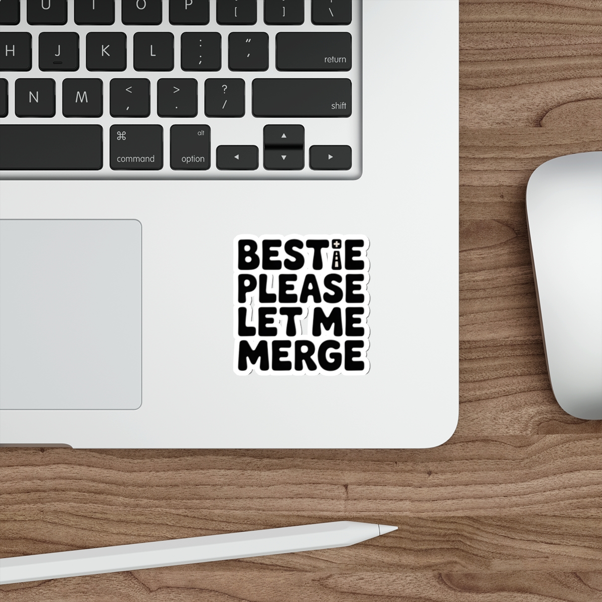 Bestie Please Let Me Merge Funny Car Sticker Cute Driver Meme Decal - Image 6