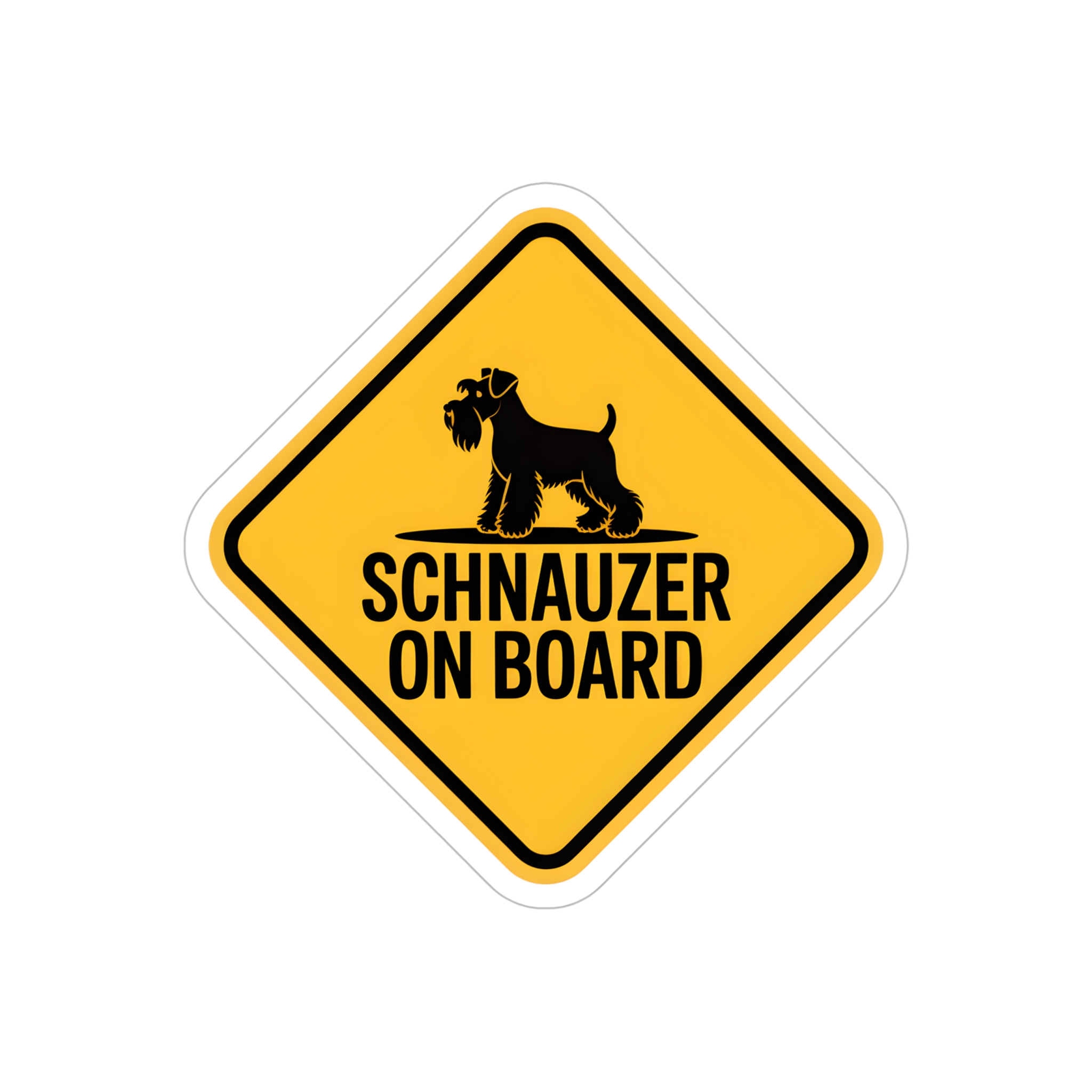 Schnauzer On Board Sticker, Dog Car Decal, Pet Safety Sign, Mini Schnauzer Sticker, Waterproof Outdoor Vinyl, Dog Lover Gift - Image 14
