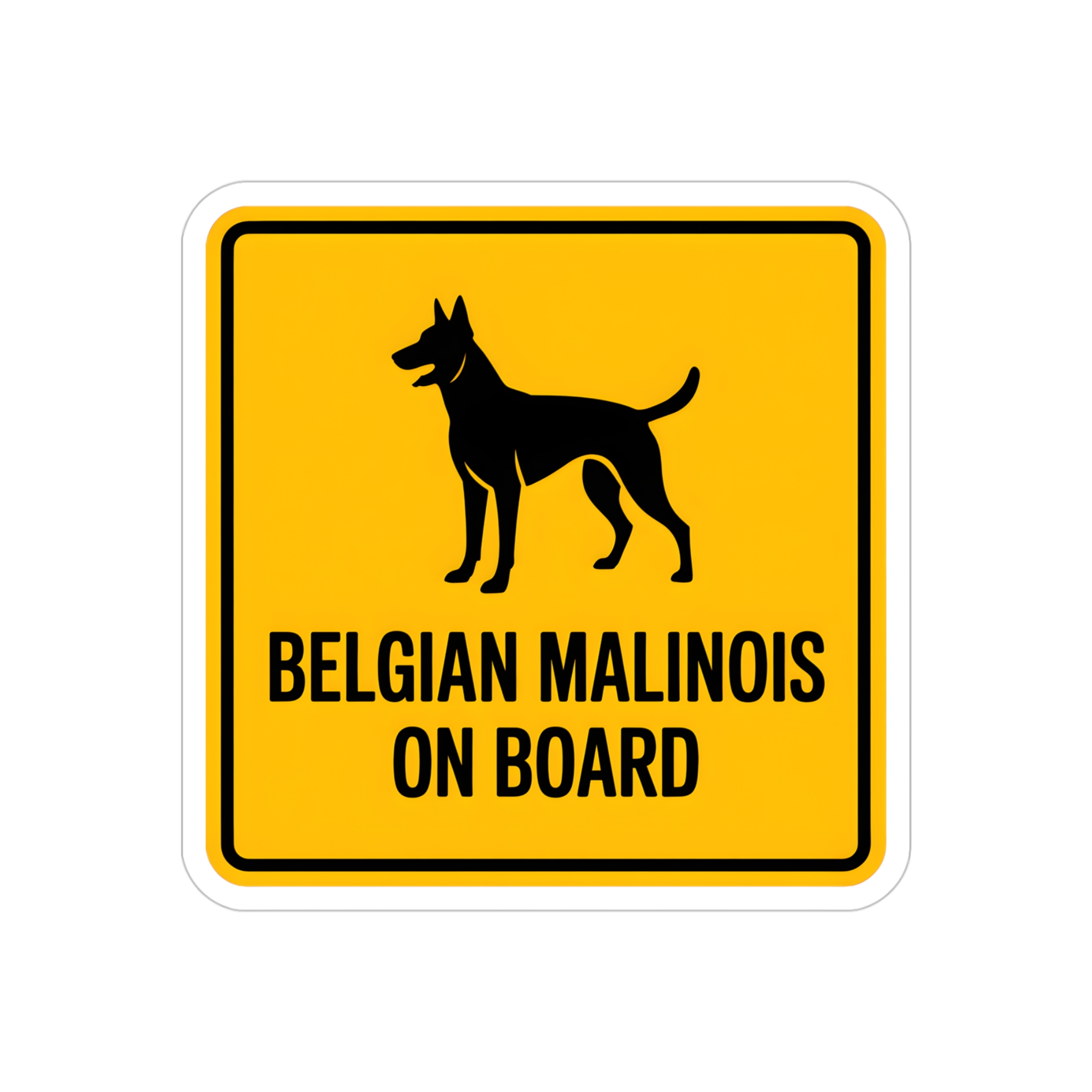 Belgian Malinois On Board Sticker, K9 Dog Car Decal, Protection Dog Sign, Police Dog Sticker, Waterproof Outdoor Vinyl - Image 7